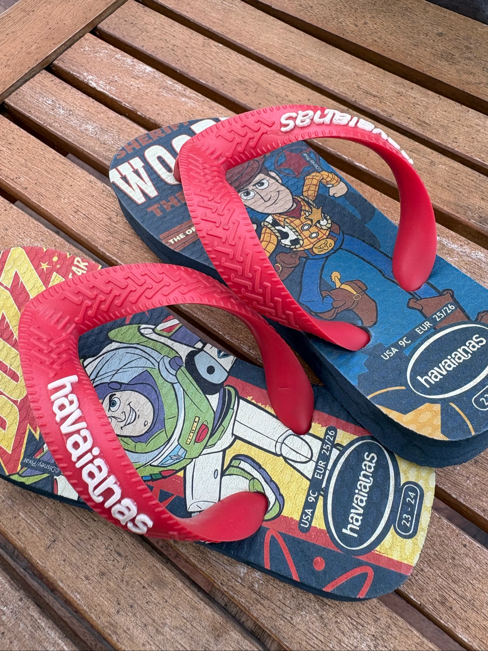 Chanclas Havaianas para niños Toy Story - Talla 23/24 (C7/C8) - Muy buen estado – photo 4